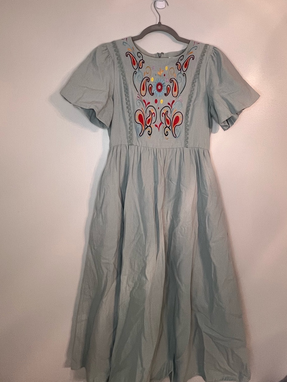 Sweet Salt Embroidered Dress